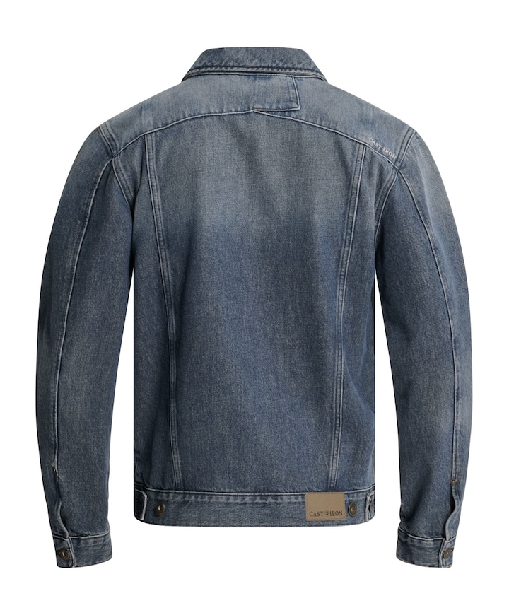 Heren spijkerjas blauw