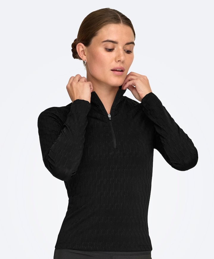 Dames t-shirt zwart