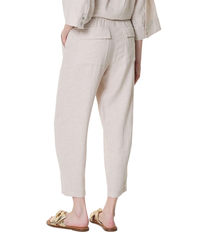 FQLAVA-PANTS dames broek beige
