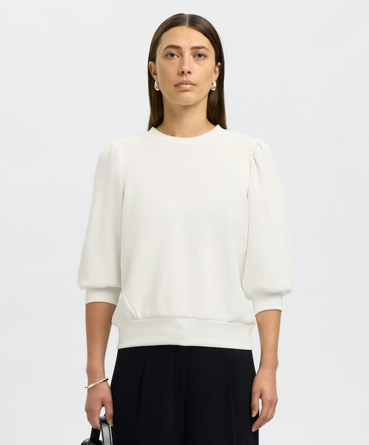 Dames sweater ecru