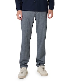 MAparker heren pantalon blauw