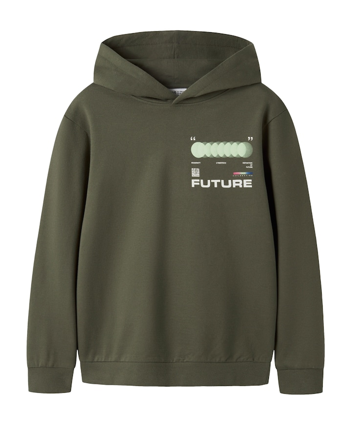 Jongens hoodie groen