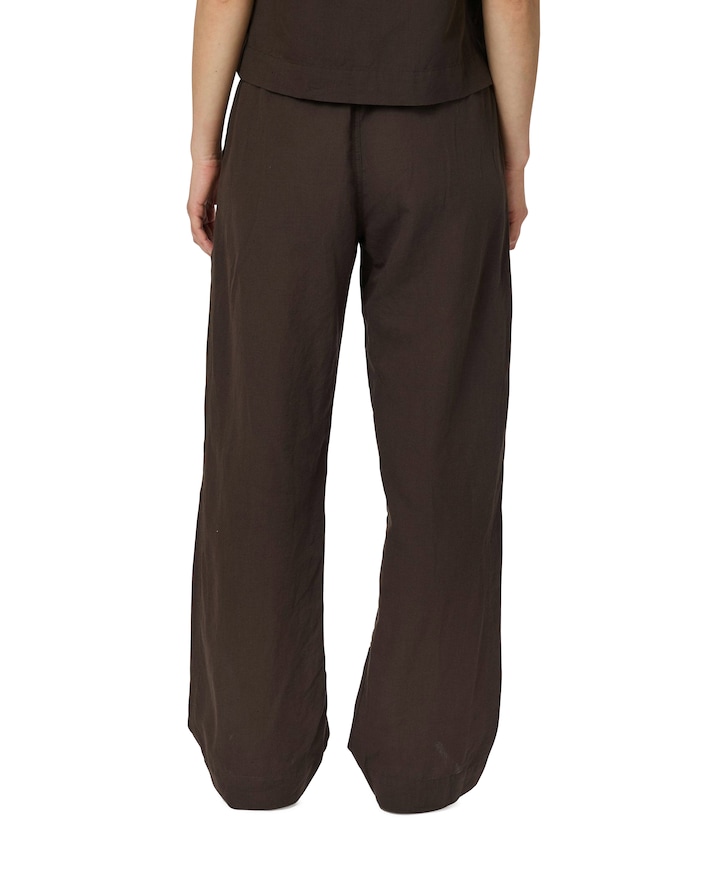 Sonar Linen Pants dames broek bruin