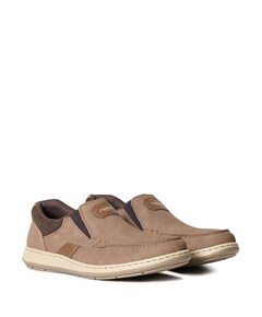 heren instappers beige