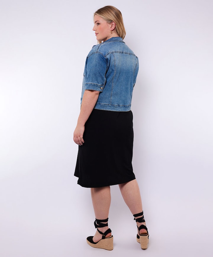 Dames spijkerjas  blauw