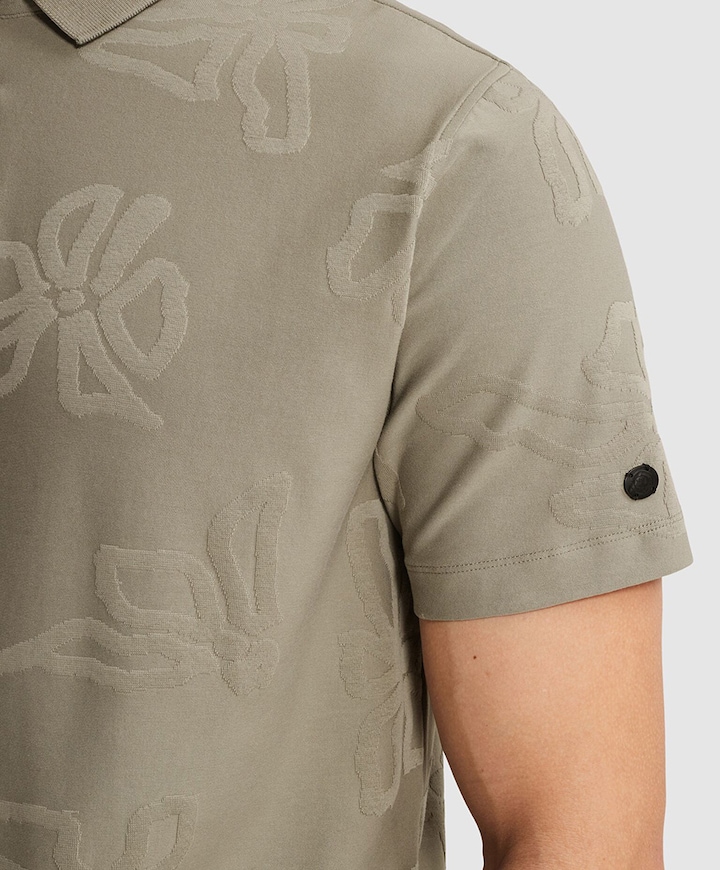 Heren polo groen