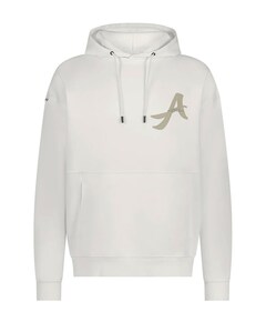 Heren hoodie ecru
