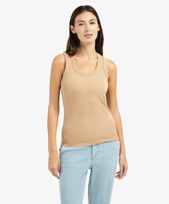 Dames top beige