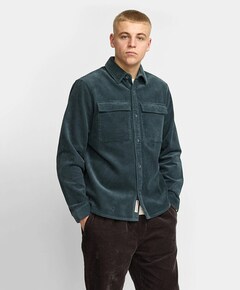 Heren overshirt groen