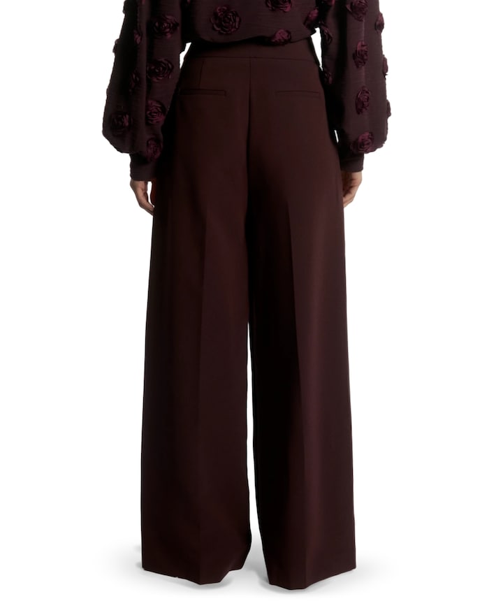 NORE BUTTONS RPES 345 dames broek bordeaux