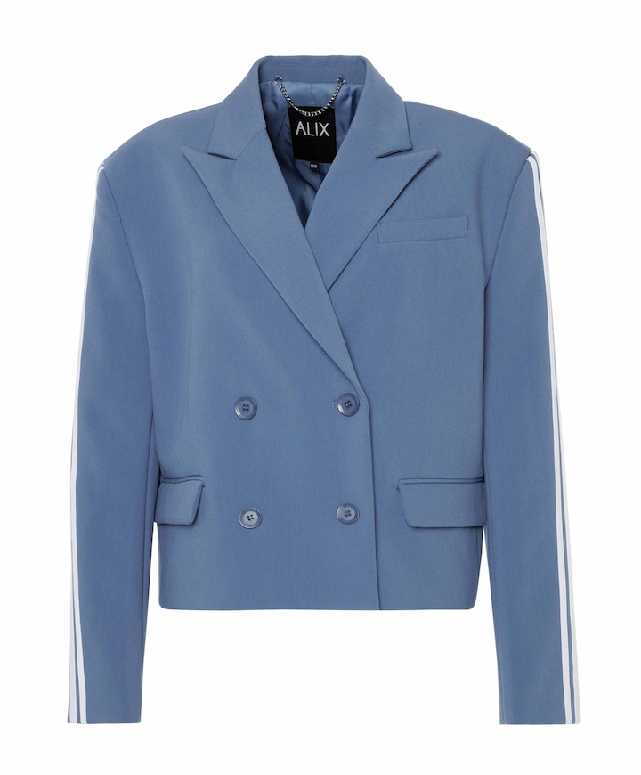 Dames blazer blauw