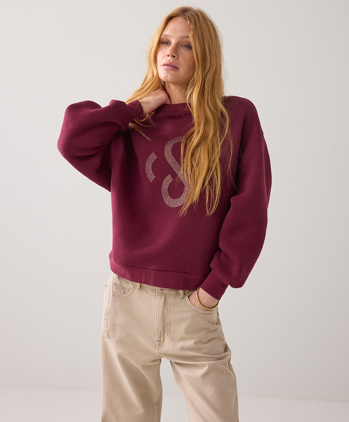 Sweater bordeaux