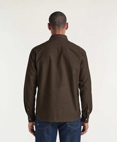 Overshirt bruin