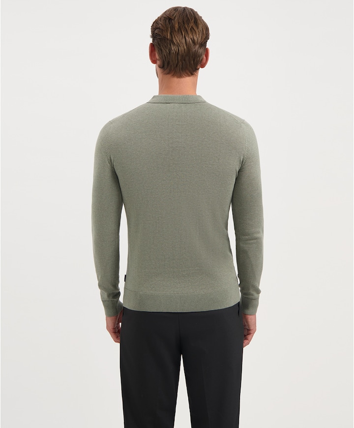 Heren trui groen