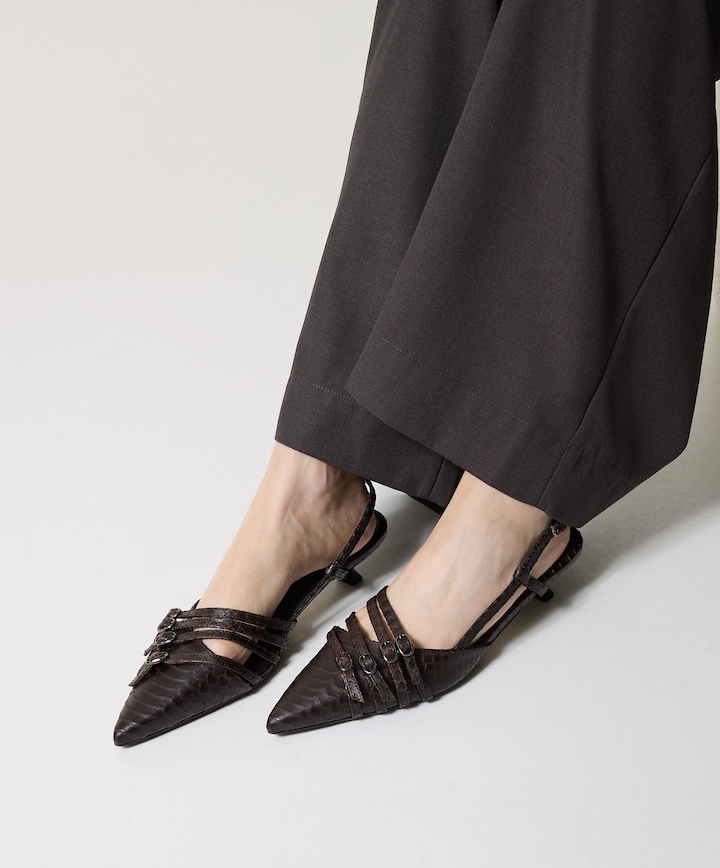 wanna dames slingbacks bruin