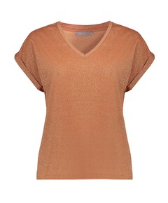 Dames T-shirt brique