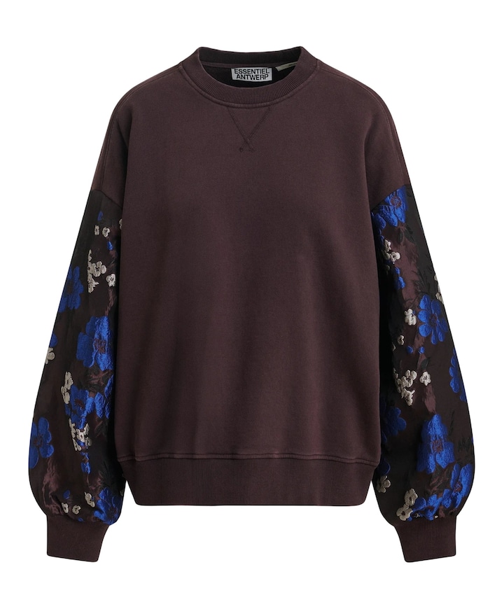 Dames sweater bruin