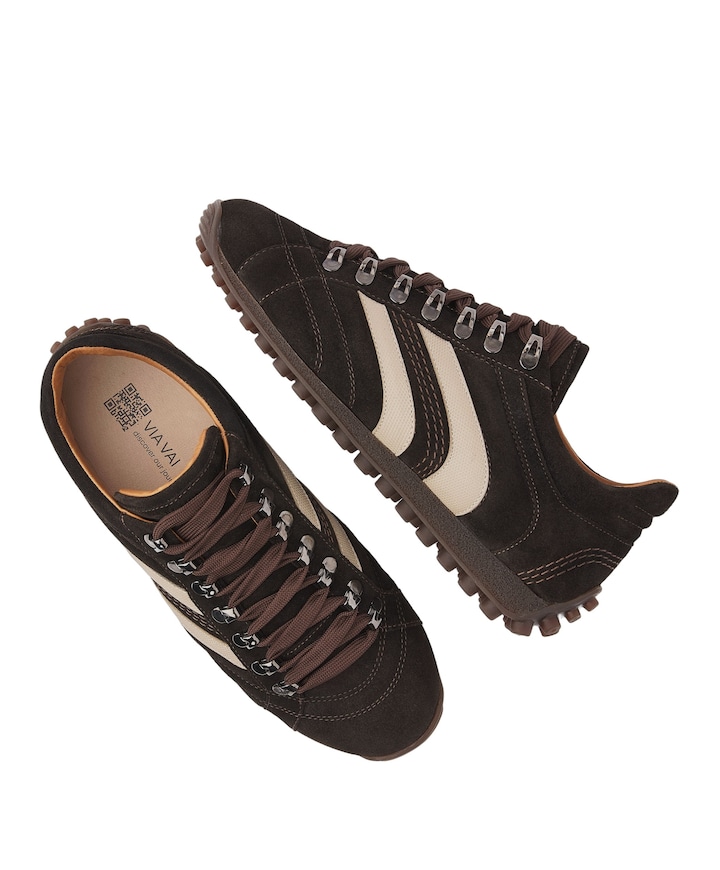 Jack Nathan heren sneakers bruin