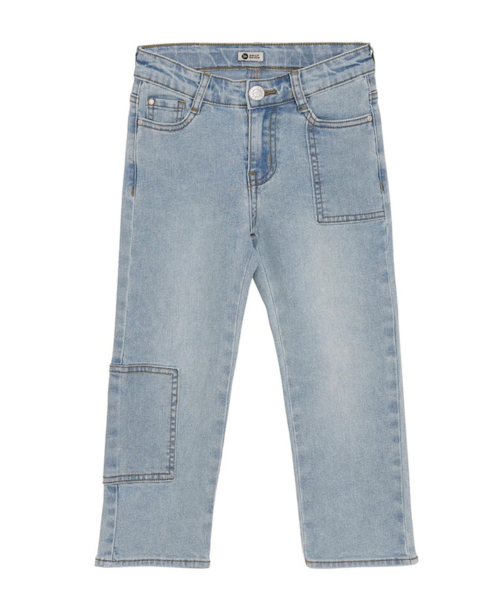 2900 Wide Patch Fit jeans blauw