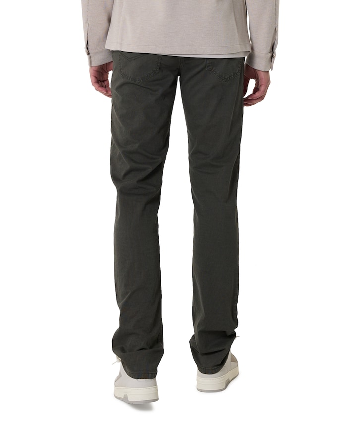 5-Pocket Modern Fit broek groen