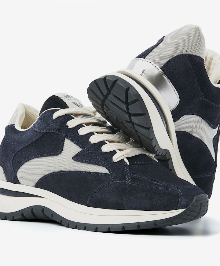 Usher Riggs dames sneakers blauw