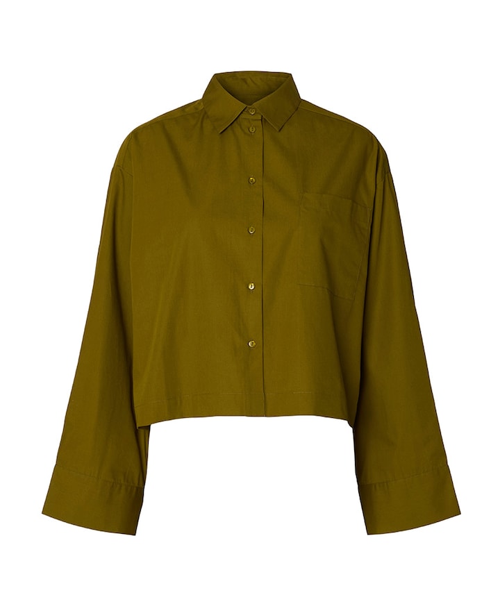 Dames blouse groen