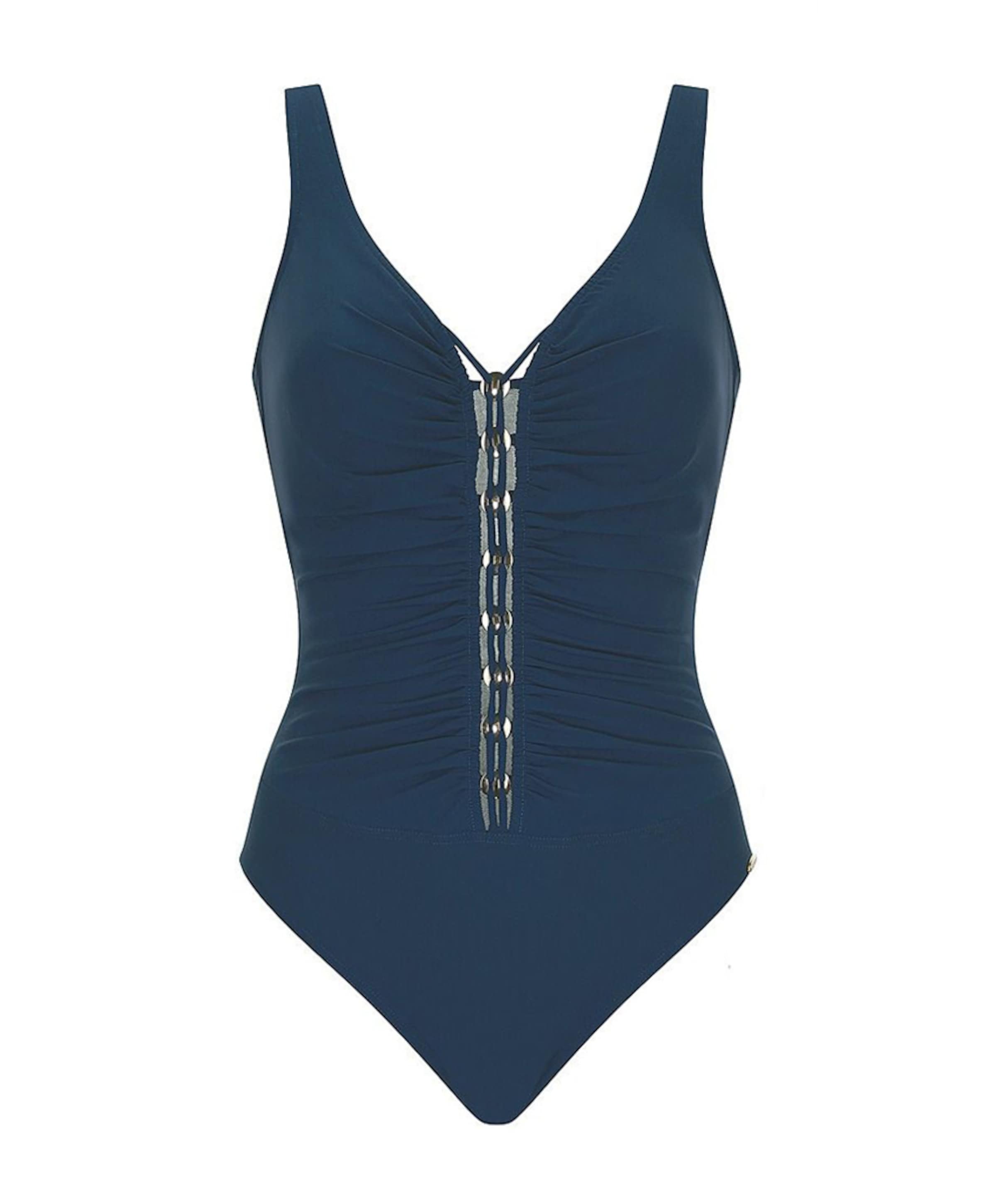 Dames badpak blauw