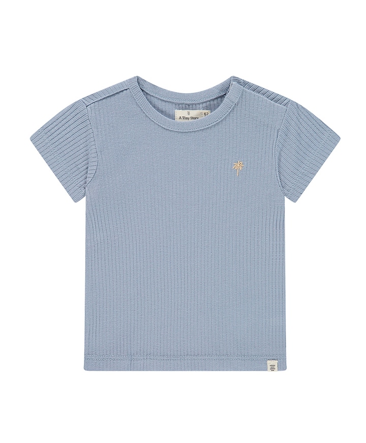 Uniseks T-shirt blauw