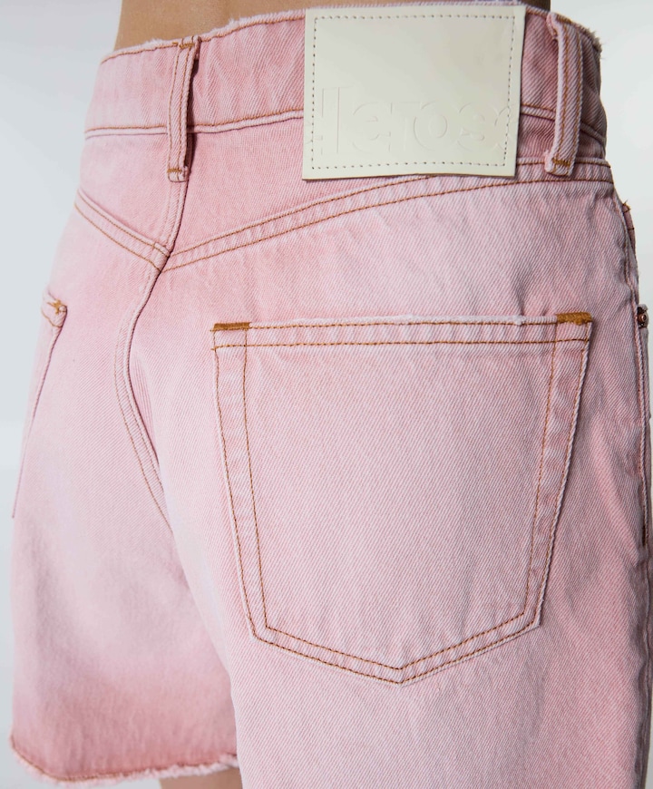 PACTOL61 dames korte broek roze