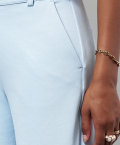 Luz twill broek blauw