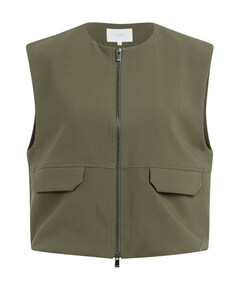 Dames gilet groen