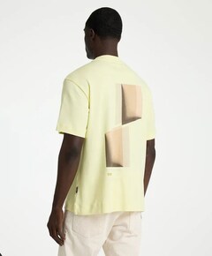 Heren T-shirt geel