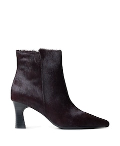 Desma dames enkellaarzen bordeaux