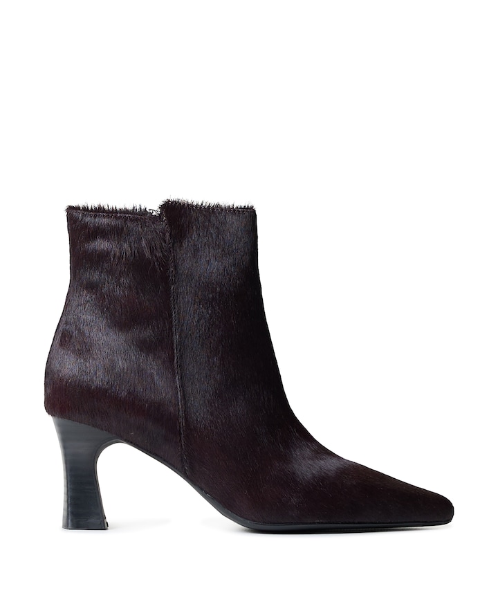 Desma dames enkellaarzen bordeaux