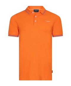 Heren polo oranje