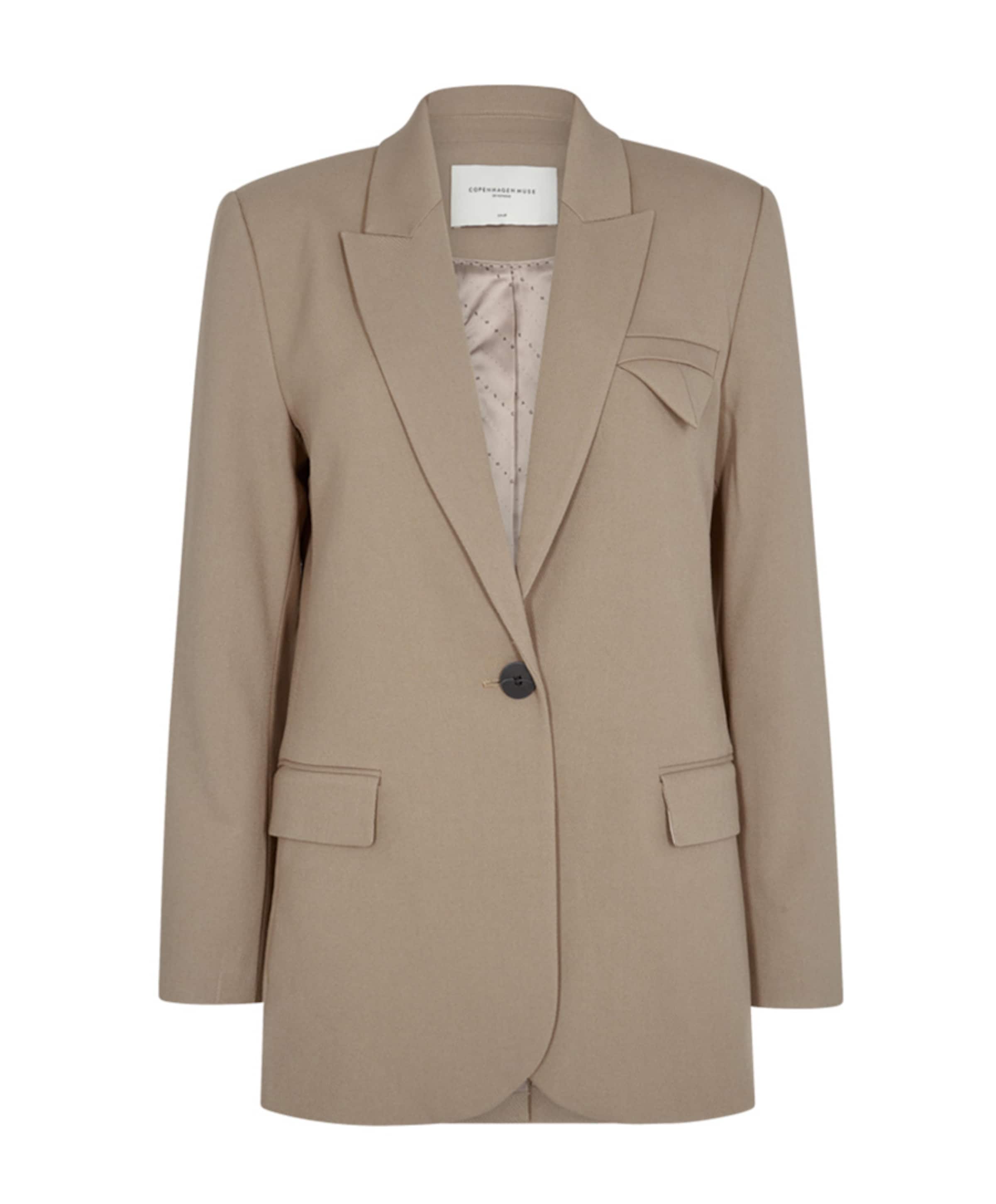 Dames blazer beige