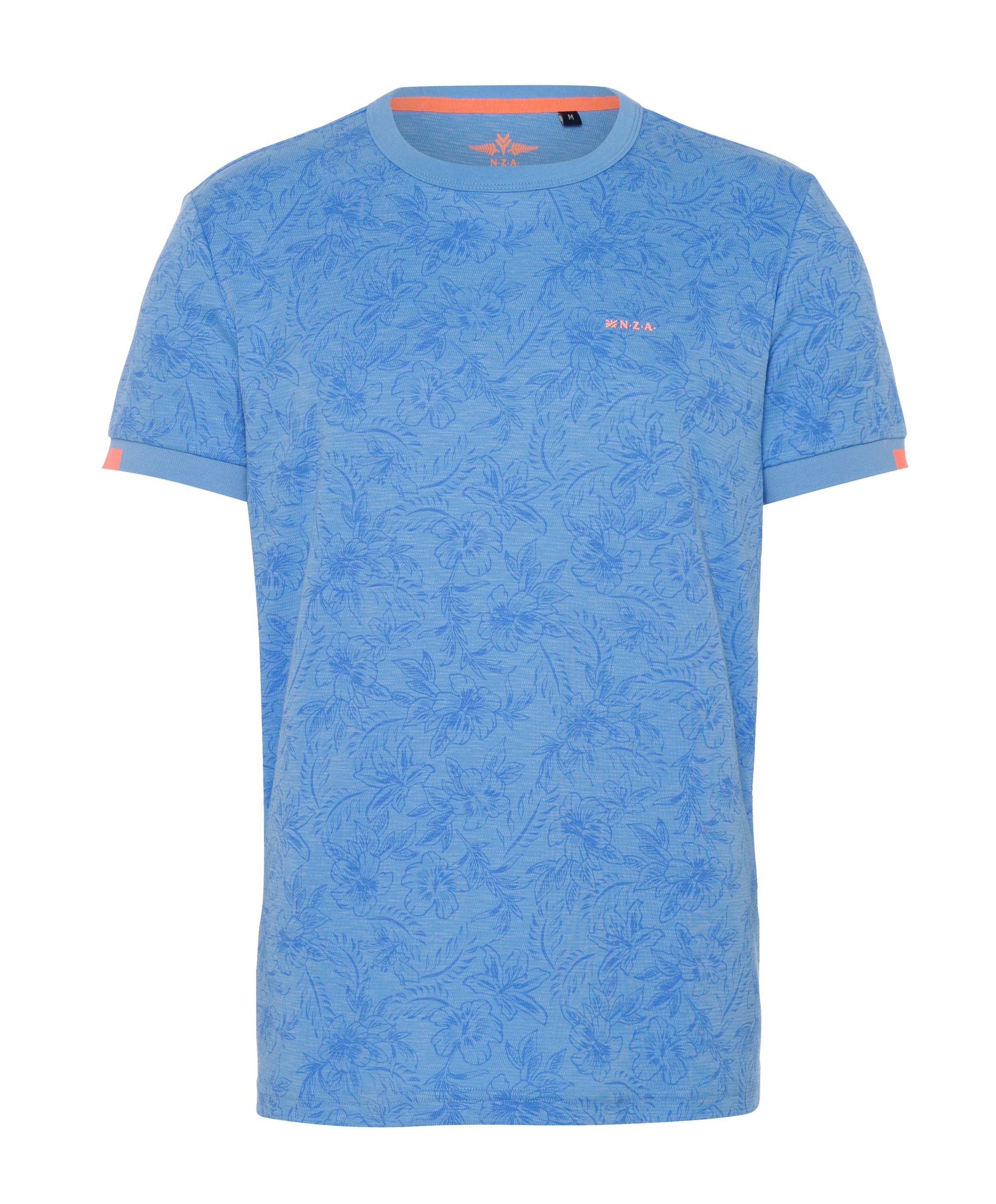 Heren T-shirt blauw