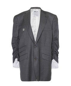Dames blazer grijs