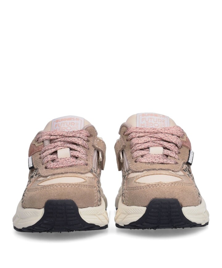 Reza Rush meisjes sneakers beige