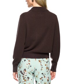 Dames vest bruin