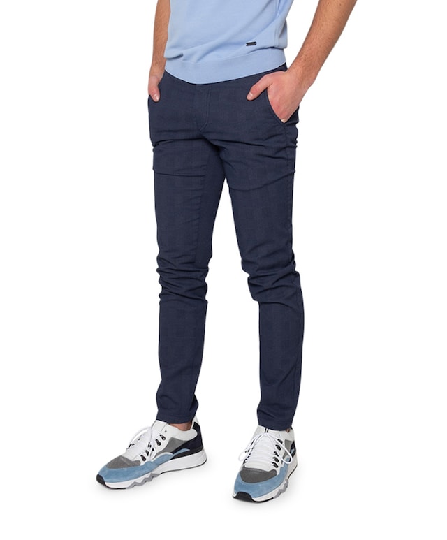 Modern Chino Collection broek blauw