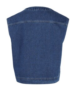 Dames gilet blauw