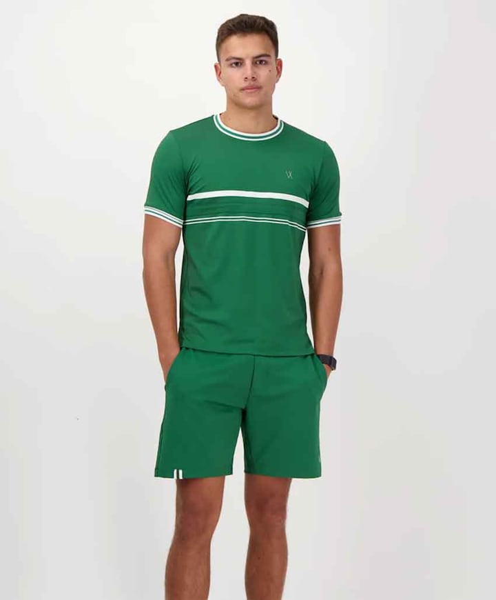 Heren polo groen