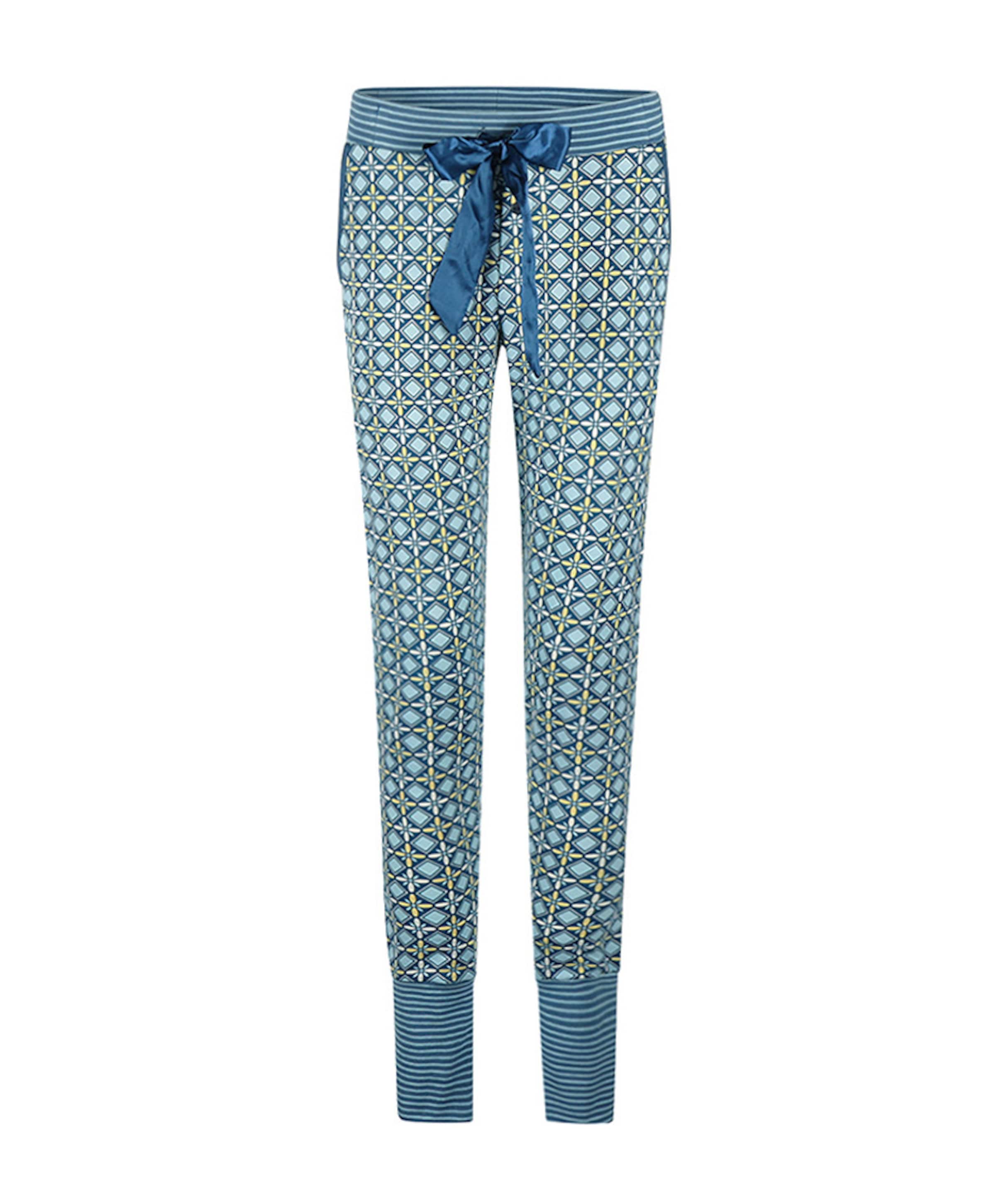 Dames pyjamabroek blauw