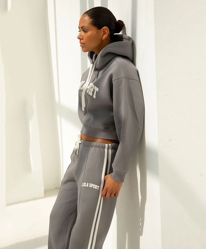 Jade dames trainingsbroek grijs