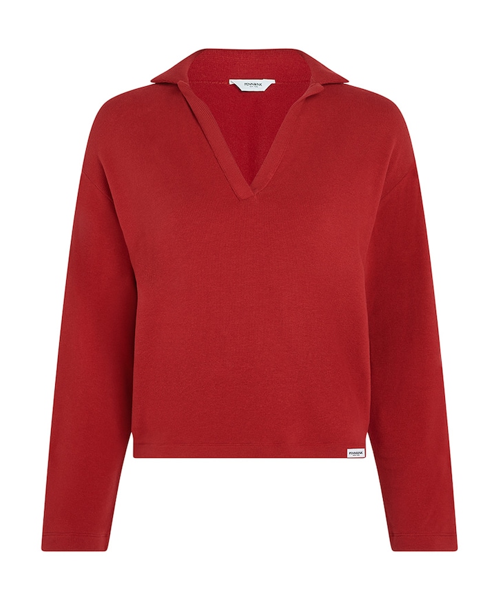 Dames sweater rood