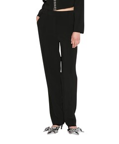 Polena straight broek zwart