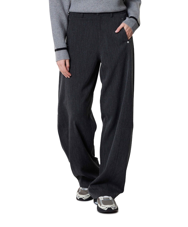 SusieCC Barrel LL broek grijs