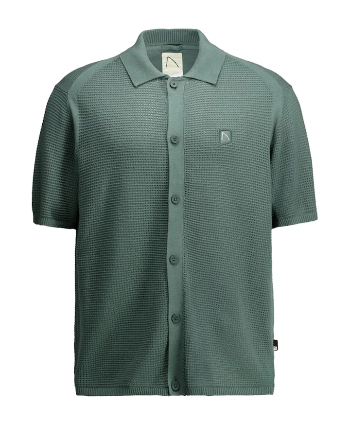 Heren overshirt groen