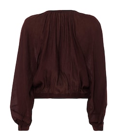 Dames blouse bordeaux
